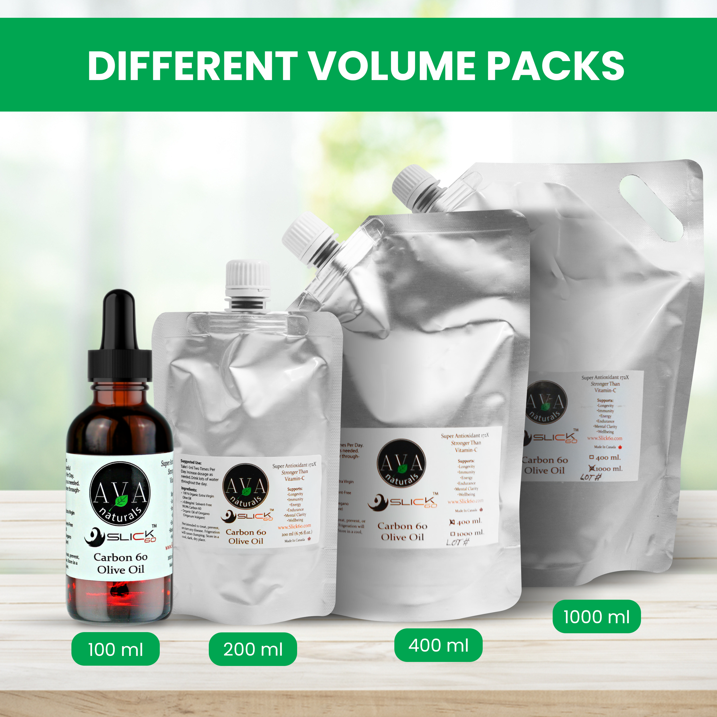 99.9+% (No Solvent) Carbon 60 (C60, Fullerene) in EV Olive Oil  | Slick60 [100ml 3.38oz]  (US Dollar)