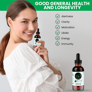 99.9+% (No Solvent) Carbon 60 (C60, Fullerene) in EV Olive Oil  | Slick60 [100ml 3.38oz]  (US Dollar)