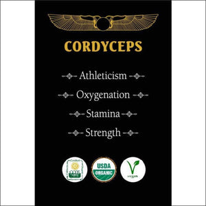 Cordyceps Mushroom Powder (Organic) 100G.