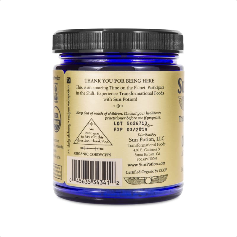 Cordyceps Mushroom Powder (Organic) 100G.