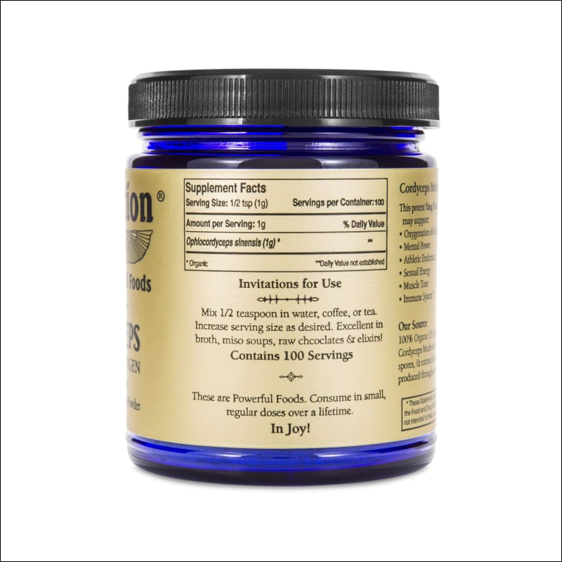 Cordyceps Mushroom Powder (Organic) 100G.