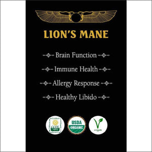 Lions Mane (Organic) 100G.