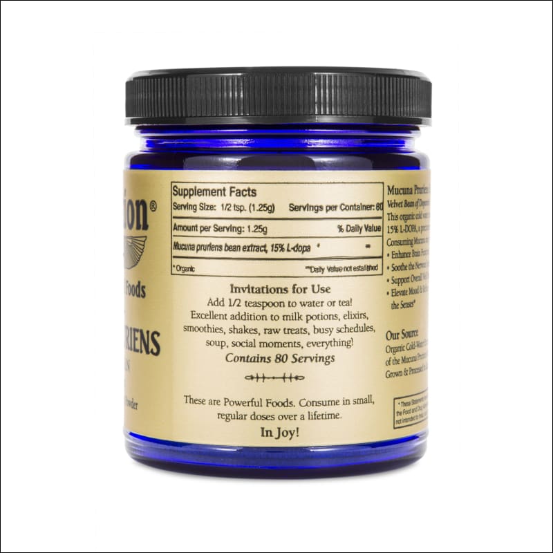 Mucuna Pruriens Powder (Organic) 100G.